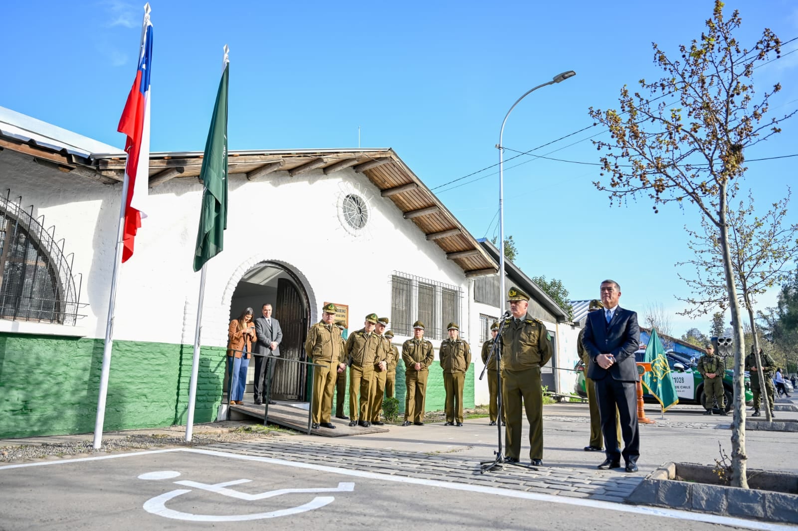 “Queremos que la gente venga tranquila”: Este lunes se inauguró la Comisaría temporal en el Parque O’Higgins por Fiestas Patrias